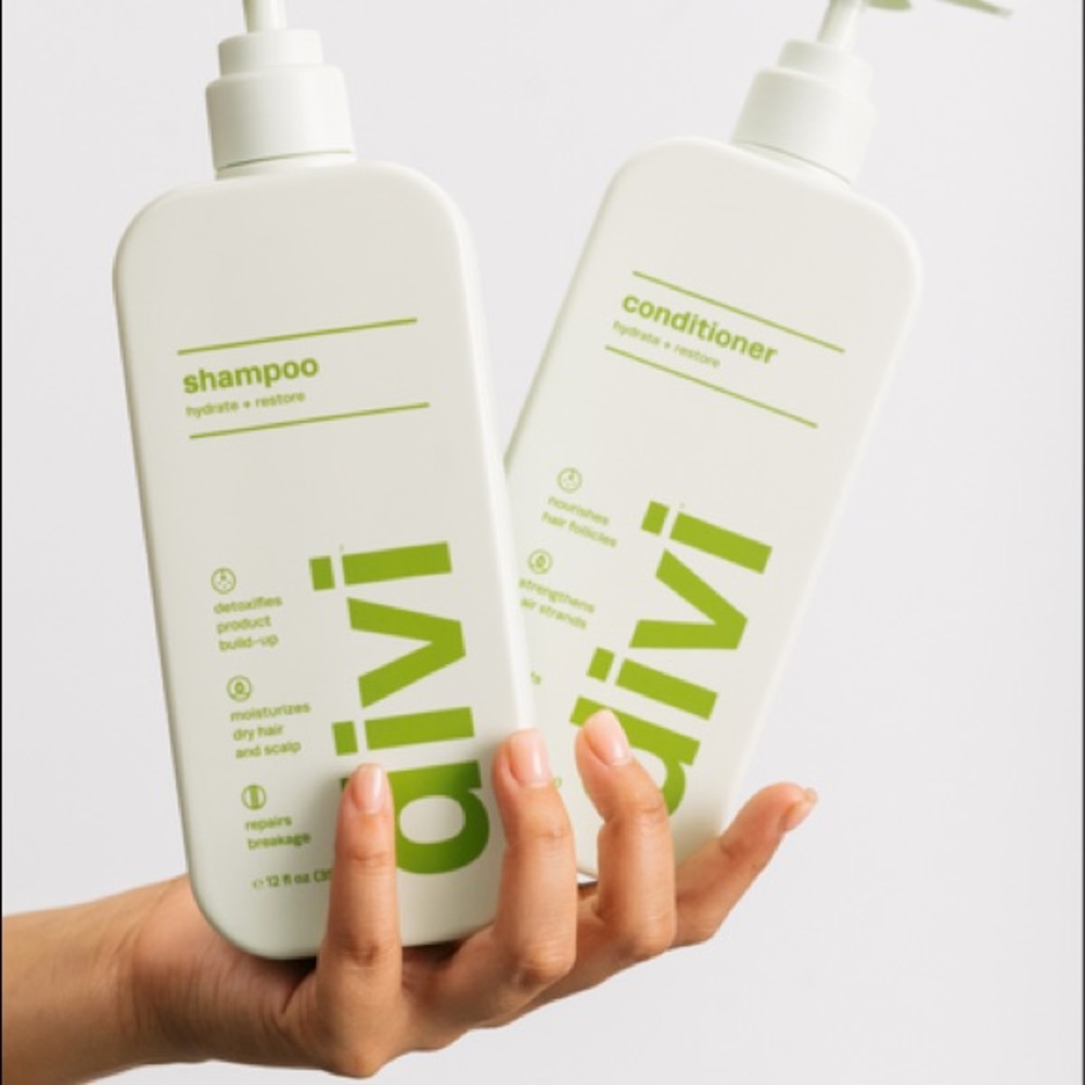 DIVI shampoo and conditioner